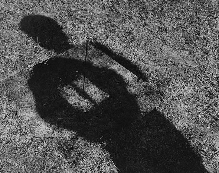 Invisible Hole, Revealed by the Shadow of the Artist, 1968