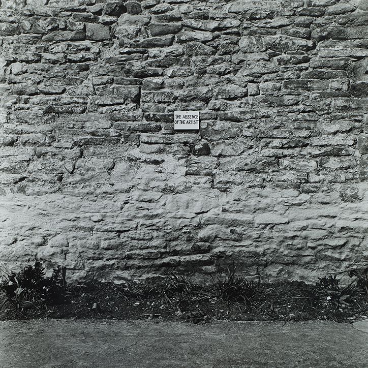 The Absence of the Artist, 1968