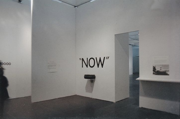 Type-Token Work, 1970. Installation view, Seven Exhibitions, Tate Gallery, London 1972